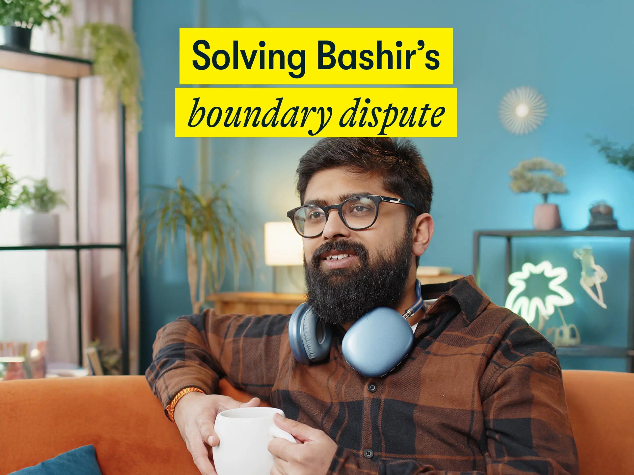Solving Bashir's boundary dispute