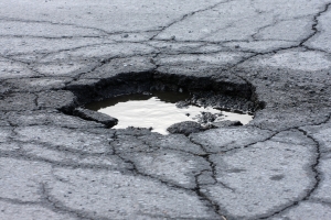 What can drivers do when councils are a stuck in the mud on repairing potholes?